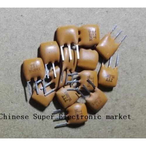 200PCS Ceramic Resonators ZTT16.0MX 16MHZ 16.000MHZ 3P