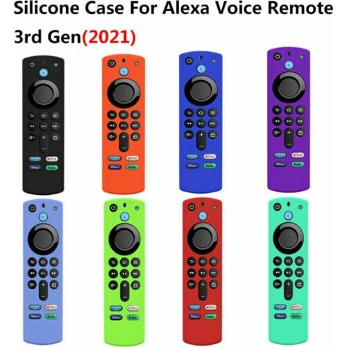 TV Remote Control Cover Protective Case For Fire TV Stick 4K 2nd Gen And 3rd Controller Compatible With Alexa Voice Remote