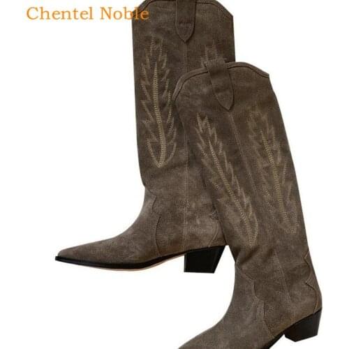 Женские высокие ботинки Chentel Noble China At AliExpress