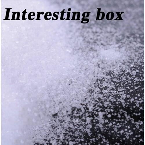 Cottage DIY building sand table landscape model material artificial snow powder two packaging