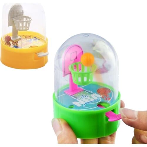 6cm 9cm Developmental Basketball Machine Anti-stress Player Handheld Children Basketball shooting Decompression Toys Gift