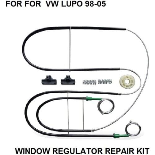 FOR VW LUPO WINDOW REGULATOR REPAIR KIT FRONT LEFT WINDOW REGULATOR CLIP KIT 1998-2005