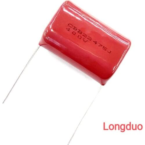 10pcs Capacitors 475 4.7uf 400V Or 630V Type CBB Metallized Polypropylene Film