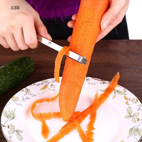 Creative Kitchen Gadgets Stainless Steel Peeler Vegetables Fruit Potato Peeler Brief Kitchen Accessories High Quality