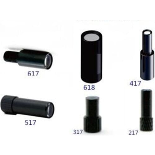 Adjustable small spot of focus lens in threaded fiber optic sensor amplifier N6 F-618 317 417 517 617 Adapts to M3 reflection