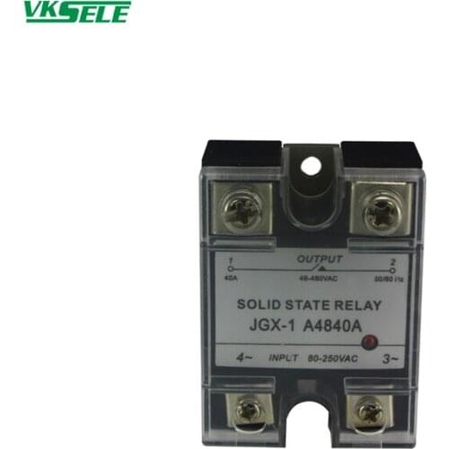 Black type relay JGX-1 A4840A 40a solid state relay