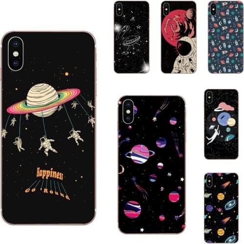 Series Airship Astronaut Stars For HTC U11 Life Capa U11 Plus U 11 U12 Life TPU Custom Design
