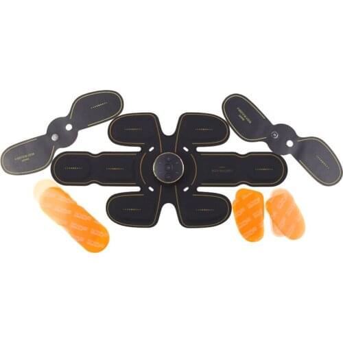 Smart Abdominal Muscle Stimulator Waist Trainer Body Fitness Equipment Muscle Stimulator Abdominal Tool Fat Burning Exerciser