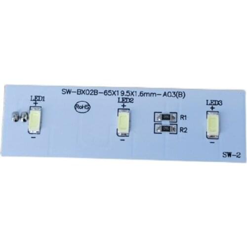 Efrigerator LED Bar Replacement LED Light Strip DC 12V for Electrolux Refrigerator Repair Parts ZBE2350HCA SW-BX02B