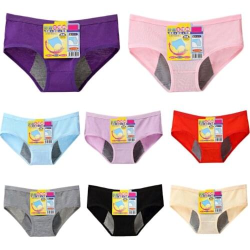 Women Menstrual Period Underwear Modal Cotton Panties Seamless Physiological XL