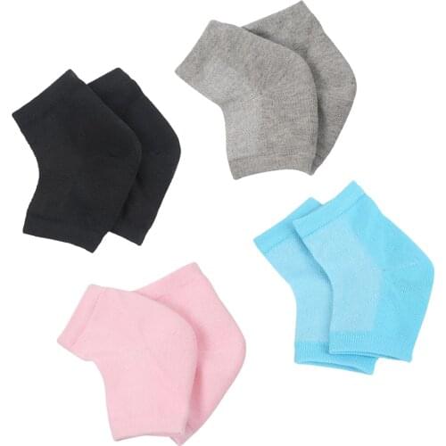 1 Pair Moisturizing Gel SPA Socks Heel Foot Crack Repair Dry Moisture Relief