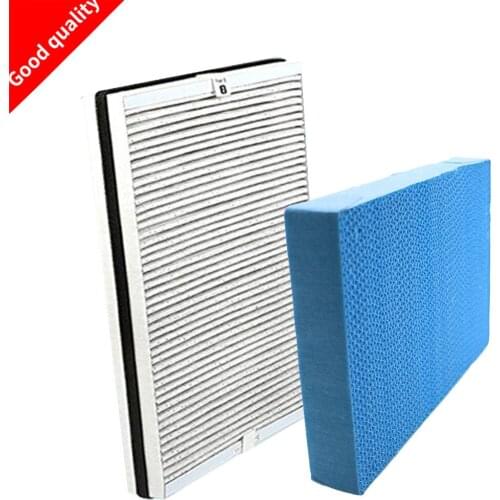 1pc 4158 Activated Carbon HEPA Filter+1 pc AC4155 Air humidifier filter for Philips AC4080 AC4081 Purifier Air Purifier Parts