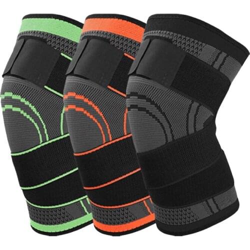 1PC Sports Kneepad Men Women Outdoor Knee Pads Support Elastic Leg Brace Protector Safety Pad Running Cycling Fitness Kneepads