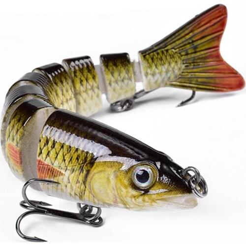 15cm 38g Sinking Wobblers Fishing Lures Jointed Crankbait Swimbait 8 Segment Hard Artificial Bait For Fishing Tackle Lure