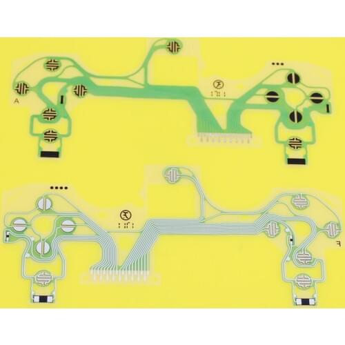 20pcs/lot New Version Conductive Film Keypad flex Cable Ribbon Circuit Board for SONY Dualshock 4 Pro PS4 Pro JDM-040 Controller