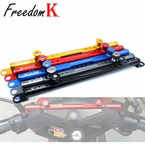 For Yamaha SMAX155 SMAX 155 Motorcycle Accessories CNC Cross Bar Steering Damper balance lever