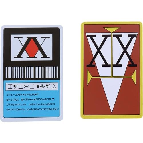 Anime hunter x hunter License Card Cosplay Prop GON FREECSS Kurapika PVC Accessories