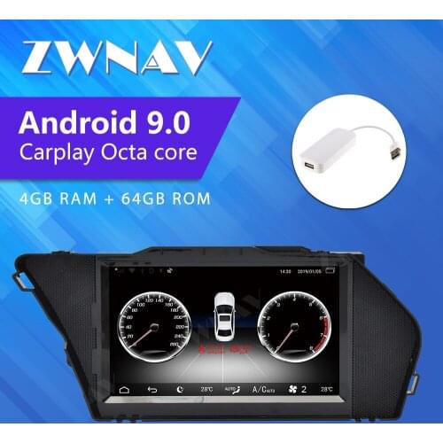 Android 9.0 Car Multimedia Player GPS Navigation for Mercedes Benz GLK X204 2008-2015 with BT DVD SD USB Stereo 8Core 4G+64G
