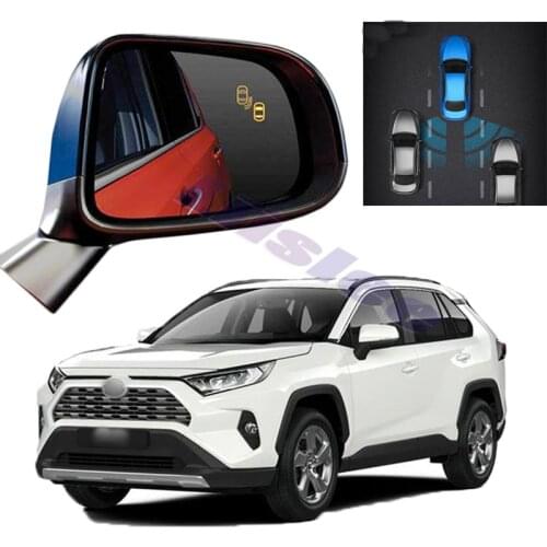 Car BSM BSD BSA Radar Warning System Safety Driving Alert Mirror Detection Sensor For TOYOTA RAV4 XA50 2018 2019 2020