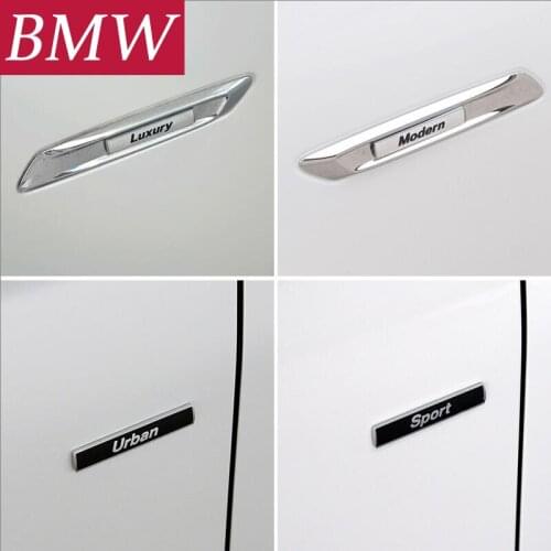Car Styling Performance Emblem Car Side Fender Sticker Decorative Body Badge Fits 3D For BMW 1/2/3/5 Series F10 E90 F30 F32 F34