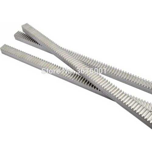 Free Shipping 2.0Mod Mold 20*20*1000mm 20*25*1000mm 25*25*1000mm Gear Rack Straight Toothed Spur CNC Zipper