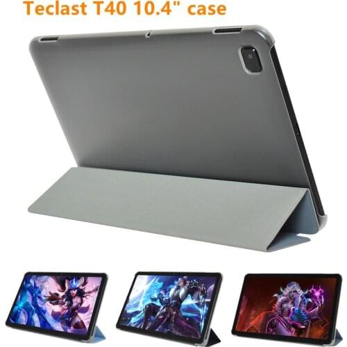 Case Cover for Teclast T40 10.4"Tablet Pc Ultra Thin Pu Leather Case for 2021 Teclast T40