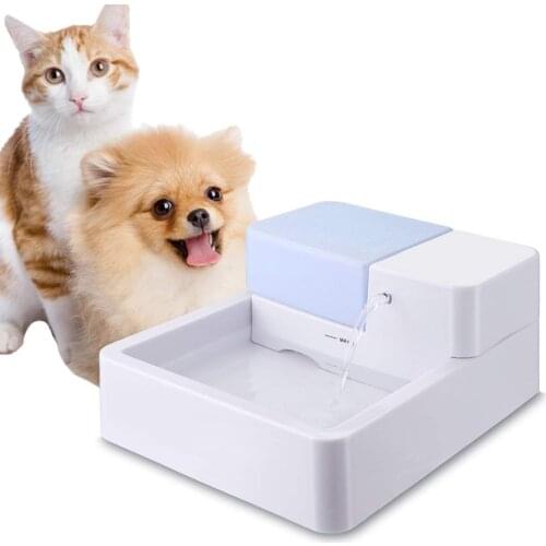 Cat Water Dispenser LED Lighting Automatic Pet Dog Feeder 1.8L Water Fountain Supplies Ultra Quiet Drinking Bowl Cat Accessories
