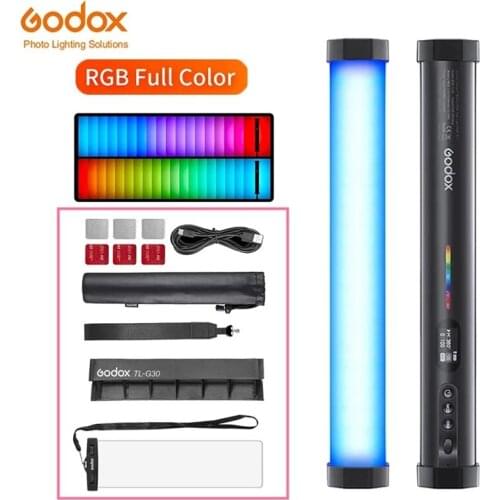 Godox TL30 Pavo Tube Light RGB Color Photography Light Handheld Light Stick with APP Remote Control for Photos Video Movie Vlog