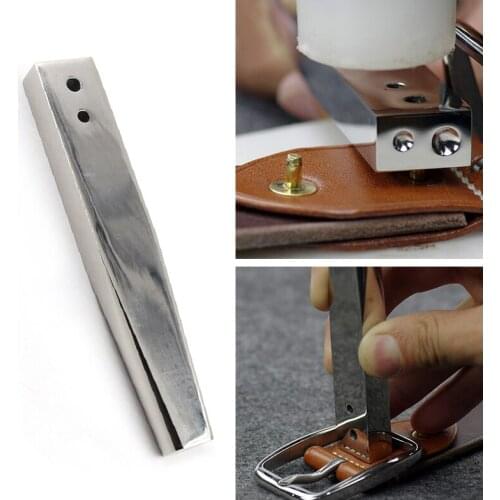 Belt Head Rivet Installation Tool DIY Leather Bag Belt Button Stamping Installation Rod Rivet Accessories Setting Metal Tool
