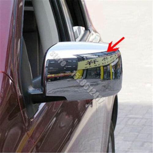 ABS Chrome Rearview Side Door Mirrors Cover Trim Car modeling FOR Nissan X-Trail X Trail T31 2008 2009 2010 2011 2012 2013