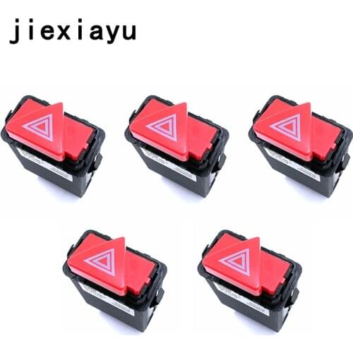 5PCS OEM Hazard Warning Flash Switch For A6 C5 4B0 941 509 D 4B0941509D
