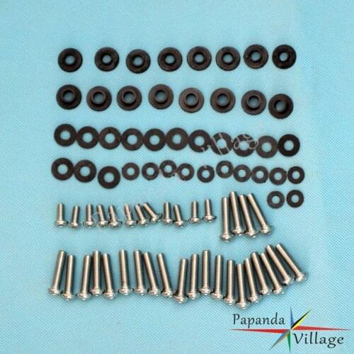Motorcycle Full Set Complete Stainless Steel Fairing Mount Bolt Kit Body Bolts Screws for Yamaha YZF R1 2002 2003