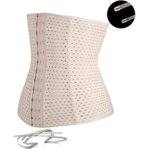 Postpartum Women Abdomen Beauty Body Waist Trainer Sweat Sauna Corset Modeling Strap Belt Body Shaper Free Shipping