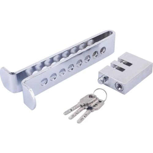 Anti-Theft Device Clutch Lock Car Brake Stainless Safety Lock Tool Accelerator Pedal Lock Trunks Clutch Pedal