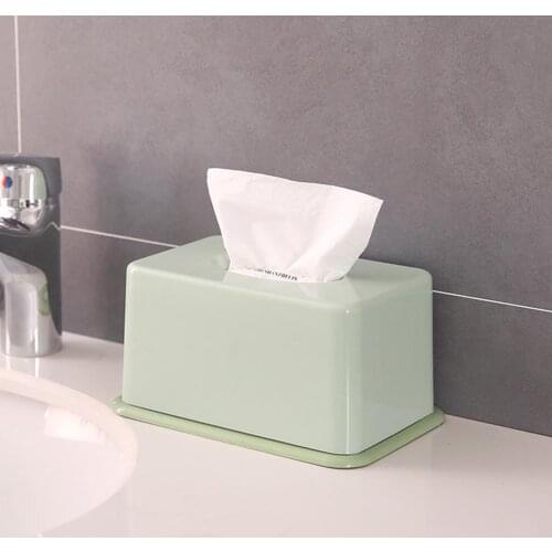 Nordic Desktop Pumping Paper Storage Box Living Room Tissue Holder Organizer Tissue Box Paper Rack Napkin Tray for Home Hotel