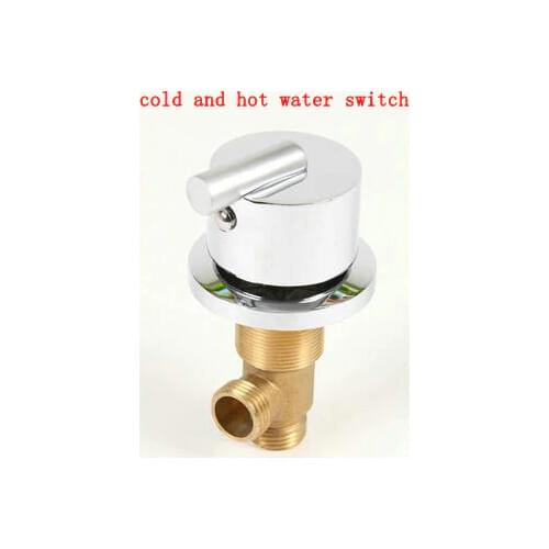 7 Type shower room mixing valve faucet accessories,Brass bathtub valves water separator/master switch,Cold and hot water switch