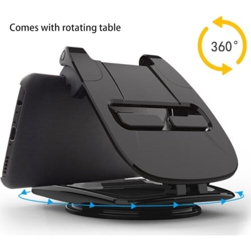 Universal Car Dashboard Phone Holder Stand Mount Holder GPS Support Car Phone Mount for Up to 6.8 Inch Mobile Phone X6HA