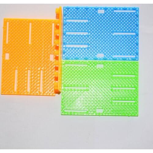 1/10pcs 85x120 Function desk panel/DIY car shell plate/perforated plastic plate/science experiments materials/baby toys