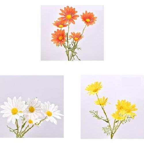 1Pcs Simulation of small daisy wedding home photography decoration props simulation bouquet