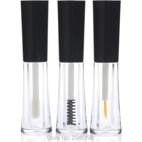 30pcs/lot Superior Quality Lip Gloss Tube, Empty Mascara Clear Bottle, DIY Eyeliner Liquid Refillable Tubes, Thicken Packing
