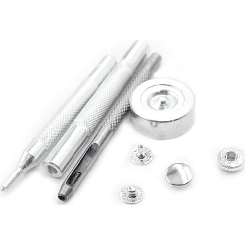 50 sets/lot)10mm Snap Buttons+Manually install the tool. Boxed.DIY accessories. Metal buttons. jeans.Decorative buttons