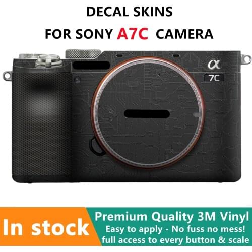 A7 C Premium Decal Skin For Sony Alpha A7C Camera Skin Decal Protector Anti-scratch Coat Wrap Cover Sticker
