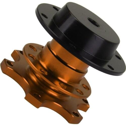 Golden Quick Release Hub Adapter Snap Off Boss Kit For 6 Hole Steering Wheel