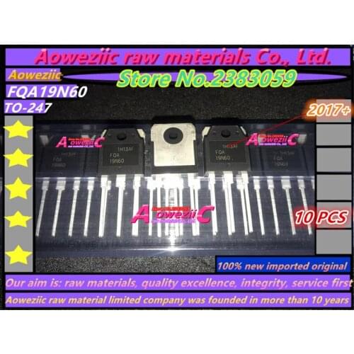 Aoweziic 2017+ 100% new imported original FQA19N60 19N60 TO-247 FET N Channel 600V 18.5A