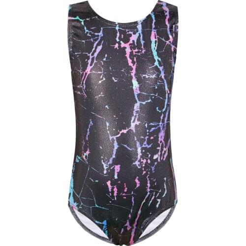 BAOHULU 3-12 Years Girls Ballet Leotards Ballet Dance Girls Black Gymnastics Leotard Children Dance Costumes