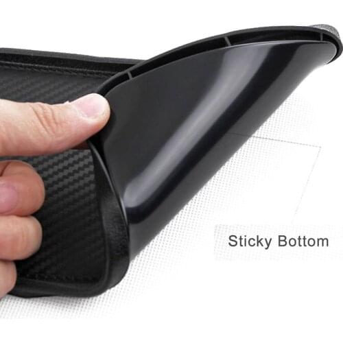 Black Mat Car Dashboard Non-Slip 200x128mm Catcher Front Pad Kit Parts