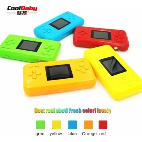 DHL Child Portable Handheld Game Player Color Screen Built-in 298 Games Classic Retro Children RS-18 game console classic Toys