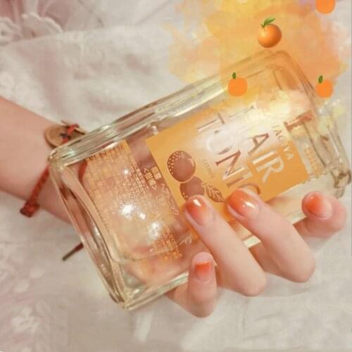 New Gradient False Nail Orange Flesh Pink False Nails For Women Elegant Diy Natural Fake Finger Nails Art Tools