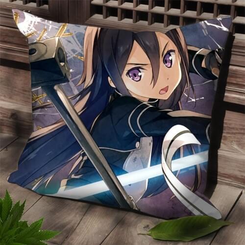 Hobby Express Sword Art Online Square Anime Cushion Dakimakura Cover SPC94