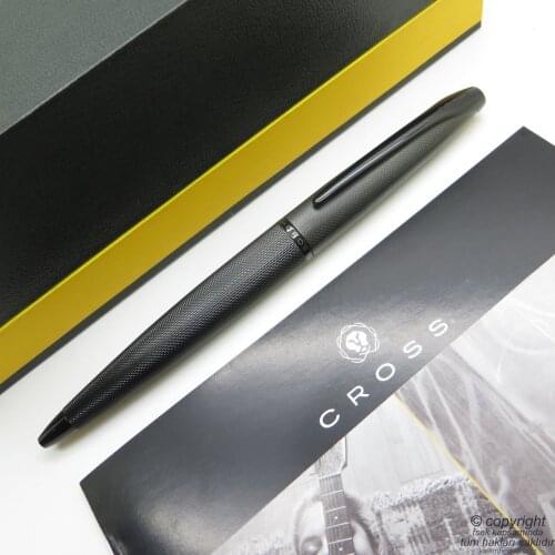 Cross 882-41 ATX Brushed Black Ballpoint Pen | Cross Pen | İsme Special Pen